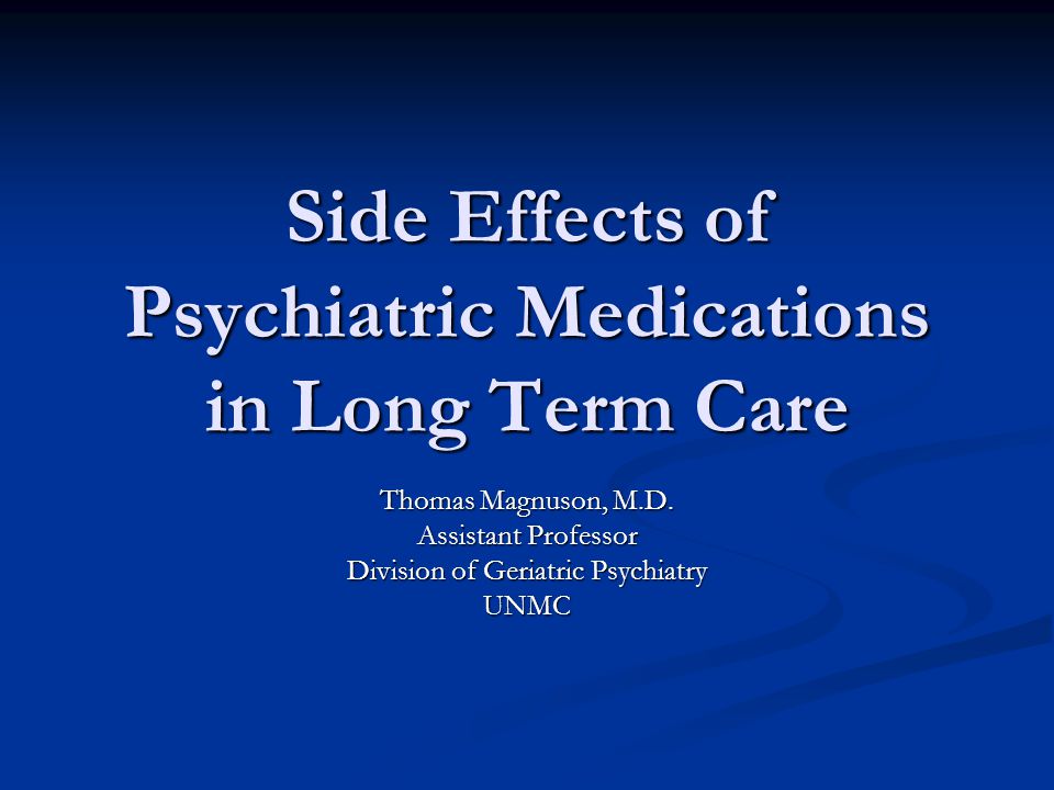 long term effects of metoclopramide treatment